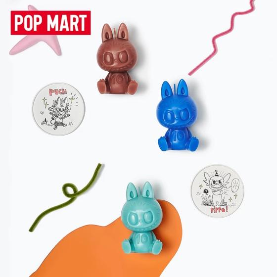 POPMART泡泡玛特THE MONSTERS十周年系列香薰蜡烛盲盒